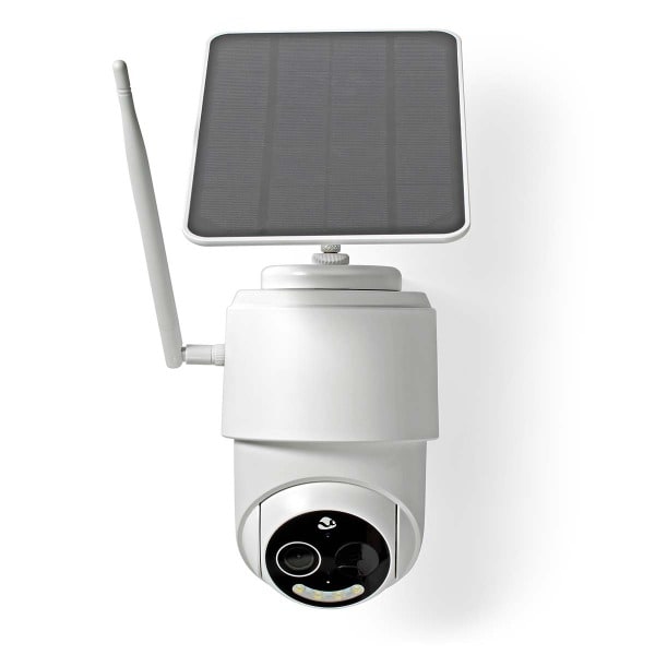 NEDIS - Außenkamera WiFi FHD IP65 Cl./MicroSD BewSens Nachts Batt ws