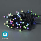 NEDIS - LED-Schnur WiFi RGB 42LEDs 5m IP65 34lm Andr/iOS