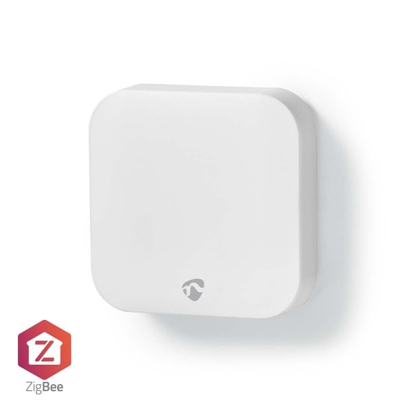NEDIS - Wandschalter Zigbee Wandh. 50x50mm Andr/iOS ws