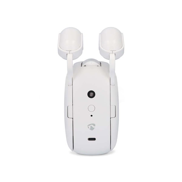NEDIS - Vorhang Roboter Stangenschiene Batt/USB 4000mAh BT ws
