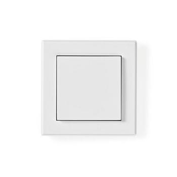 NEDIS - RF-Wandschalter einzel Dimmer-Modus ws