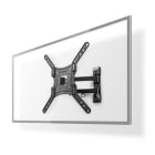 NEDIS - TV-Wandhalterung vollb 23-55'' 30kg 180°dreh-, 20°neigbar sw