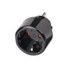 BRENNENSTUHL - Reisestecker f. USA TypB Schutzkontakt 15A/125V sw