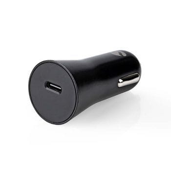 NEDIS - Auto-Ladegerät 1Ausg. 1.67A/2.22A/3A USB-C-Port 20W sw
