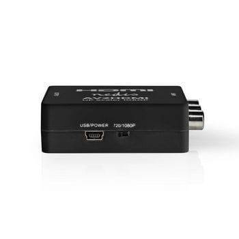 NEDIS - Konverter Composite Video zu HDMI FHD 1Weg 3xCinch anth