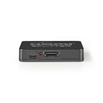 NEDIS - HDMI Splitter 2fach FHD 4K2K 3D 2xHDMI-out 1xHDMI-in sw