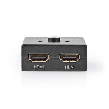NEDIS - HDMI Bi-direktionaler Switch 2-out 1-in oder 2-out 1-in anth