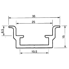 ALMATEC - AN 35.6 Apparateschiene