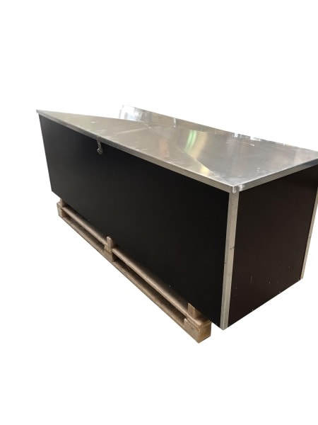 CF TRANSPORT - Baustellenkiste 220x75x80 80kg, allerseits unterfahrbar