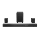 HISENSE - Soundbar 5.1.2 500W BT DolbyAtm DTS:X kabell.Subw HDMI FB sw