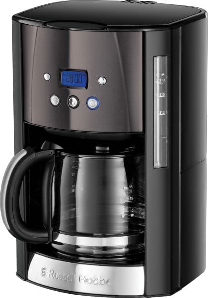 RUSSELL HOBBS - Kaffeeautomat 12T. 1000W 1.5L Glaskanne Timer sw