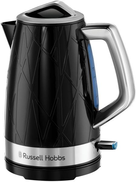 RUSSELL HOBBS - Wasserkocher 2400W 1.7L kabellos Schnellkochfunktion sw-ed