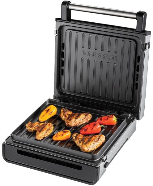 RUSSELL HOBBS - Kontaktgrill 1500W antihaft Grillfl.:590cm² metallic-ed