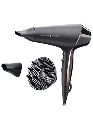 REMINGTON - Haarfön 2400W 3Temp/2Gebl AC Ionen OPTIheat Kaltst Diff sw