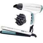 REMINGTON - aus:Glätteisen schmal 150-230G+Haarfön D5216 2300W ws-türkis