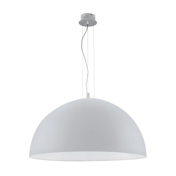 EGLO - HL/3 E27 Ø900 SILBER 'GAETANO PRO'