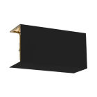 EGLO - SCHIRM H-300, B-150 SCHWARZ/GOLD