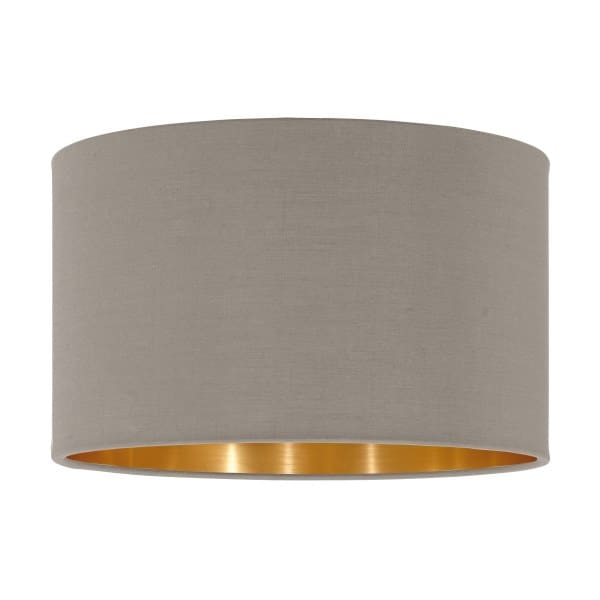 EGLO - DL-SCHIRM Ø300 TAUPE/GOLD