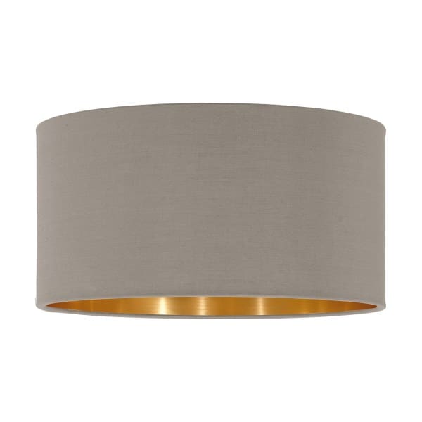 EGLO - DL-SCHIRM Ø450 TAUPE/GOLD