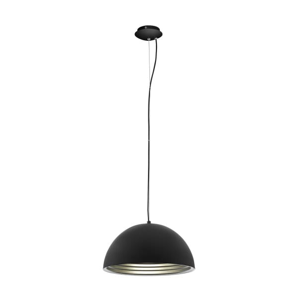 EGLO - HL/1 E27 Ø300 SCHWARZ/SILBER 'PANDERAS'