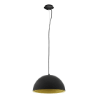 EGLO - HL/1 E27 Ø300 SCHWARZ/GOLD 'PANDERAS'