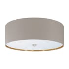 EGLO - SCHIRM Ø475 TAUPE/GOLD 'PASTERI PRO'