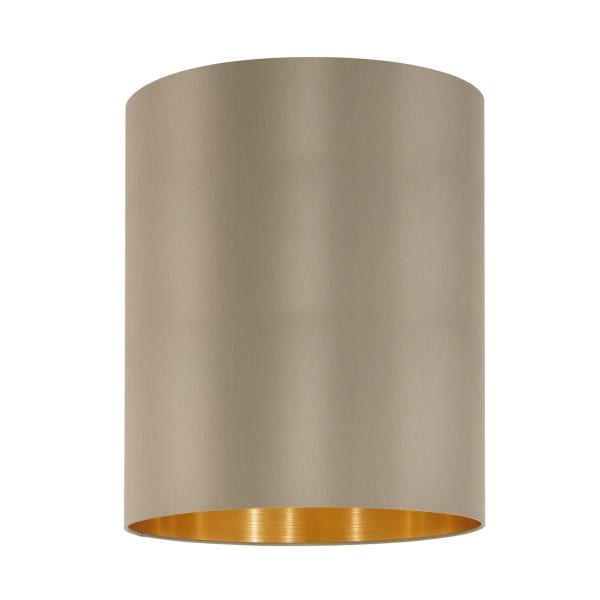 EGLO - SCHIRM Ø150 TAUPE/GOLD 'PASTERI PRO'