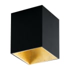 EGLO - DL/1 ECKIG SCHWARZ/GOLD 'POLASSO PRO'