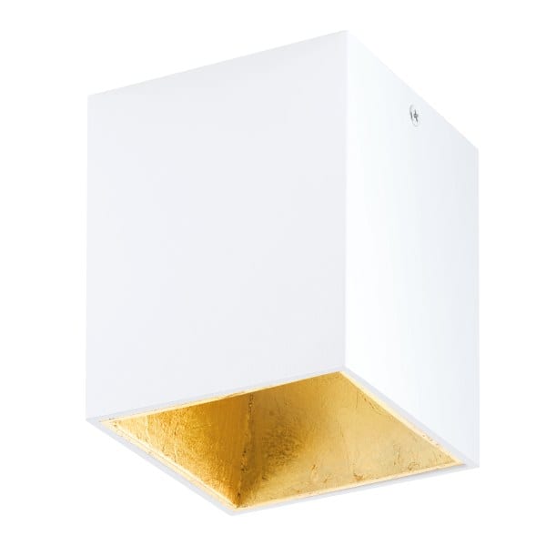 EGLO - DL/1 ECKIG WEISS/GOLD 'POLASSO PRO'