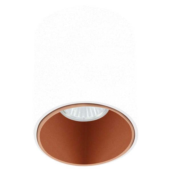 EGLO - DL/1 RUND WEISS/KUPFER 'POLASSO PRO'