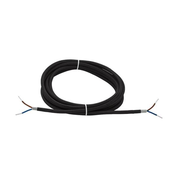 EGLO - TEXTILKABEL 2X0,75 L-10M SCHWARZ