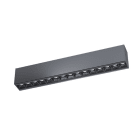 EGLO - LED DECKENAUFBAULEUCHTE INKL. DALI 4.000K 15-FACH SCHWARZ 10,5W