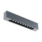 EGLO - LED DECKENAUFBAULEUCHTE INKL. DALI 3.000K 10-FACH SILBER 10,5W