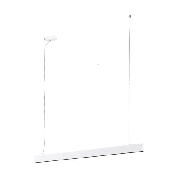 EGLO - LED-Büro-Hängeleuchte direkt/indirekt mit Sensor weiss  L: 1665mm 4000K