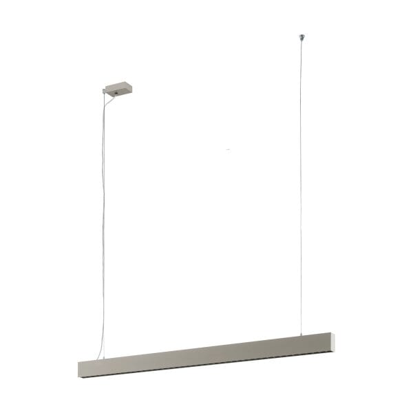 EGLO - LED-Büro-Hängeleuchte direkt/indirekt mit Sensor silber L: 1135mm 4000K