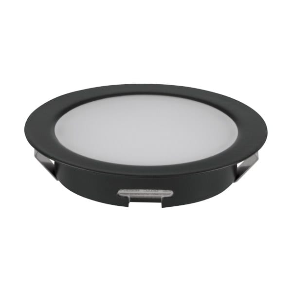 EGLO - LED Möbeleinbauspot schwarz matt DM: 68mm 4000K