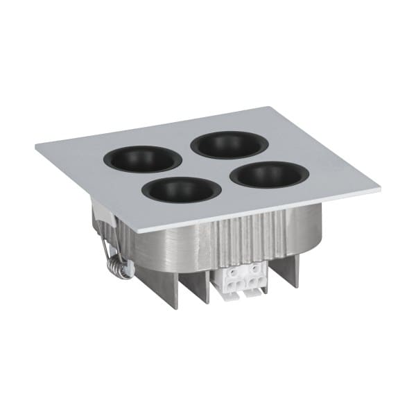EGLO - LED-Einbauleuchte silber  3000K