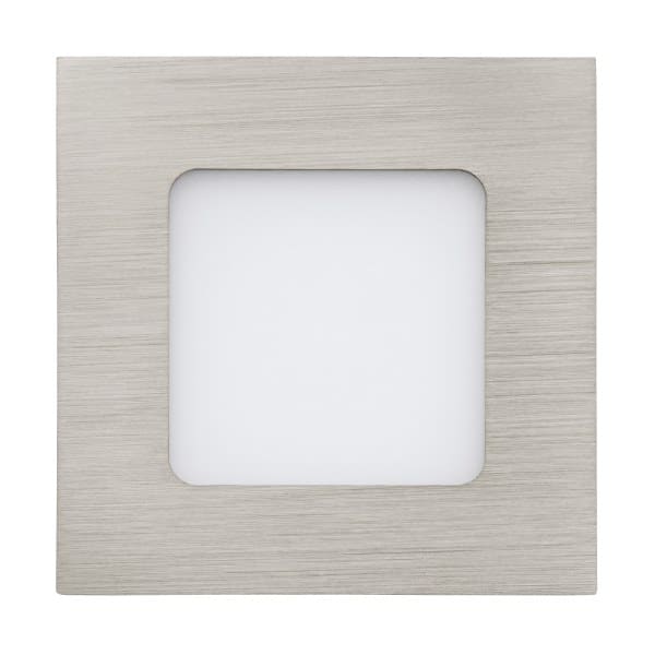 EGLO - LED-Einbauspot nickelmatt 85x85mm  / CCT