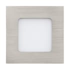 EGLO - LED-Einbauspot nickelmatt 85x85mm / CCT