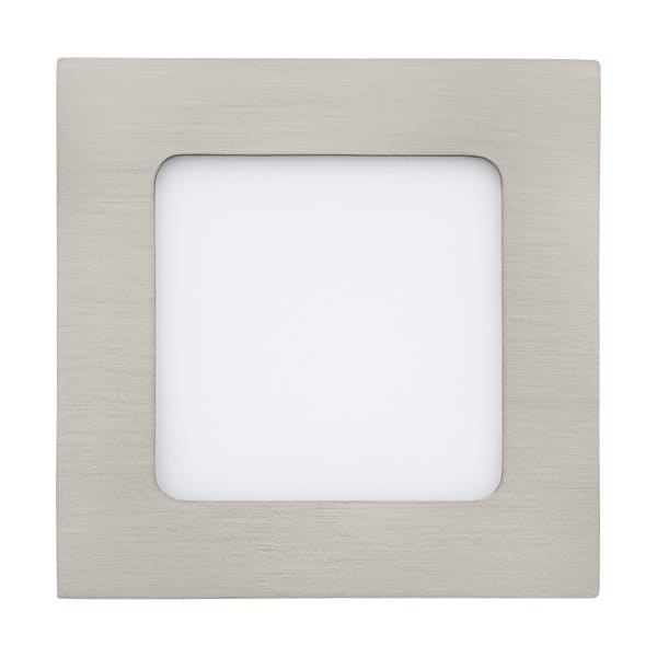 EGLO - LED-Einbauspot nickelmatt 120x120mm  / CCT