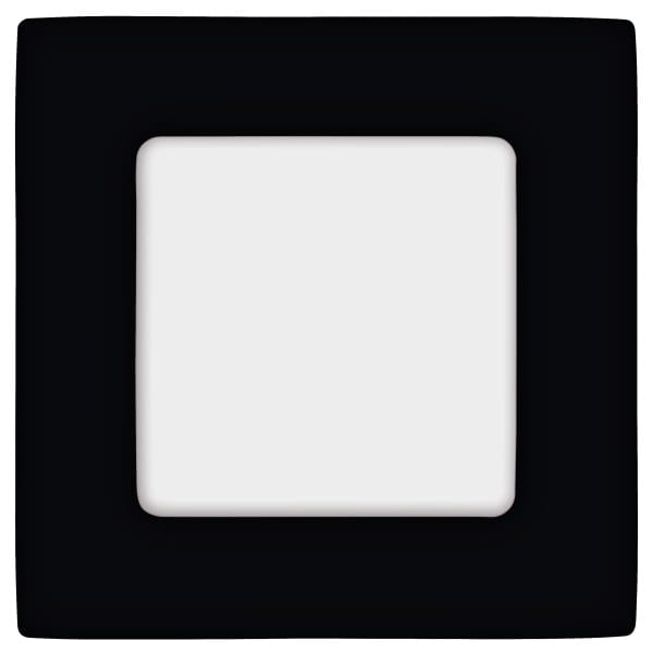 EGLO - LED-Einbauspot schwarz 120x120mm / CCT