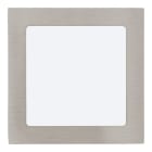 EGLO - LED-Einbauspot nickelmatt 170x170mm  / CCT