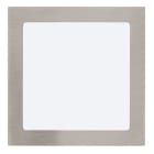 EGLO - LED-Einbauspot nickelmatt 225x225mm / CCT