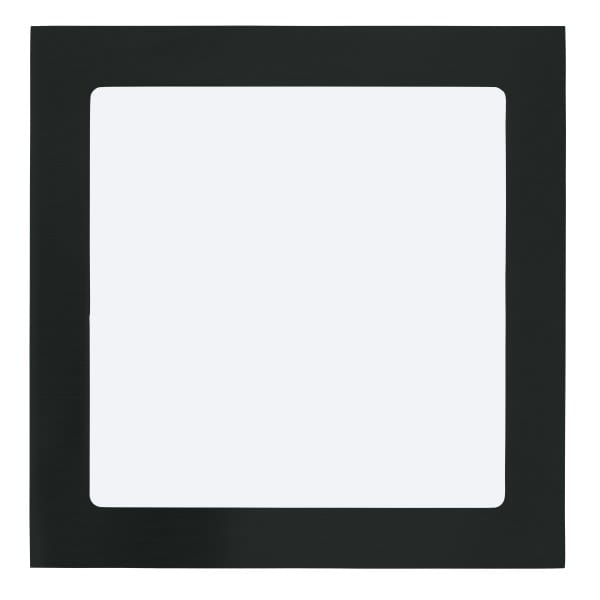 EGLO - LED-Einbauspot schwarz 225x225mm  / CCT