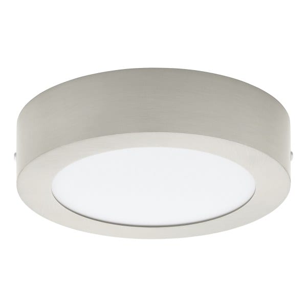 EGLO - LED-Aufbauspot nickelmatt DM: 170mm / CCT