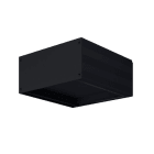 EGLO - Wandaufbauleuchte indirekt schwarz 155x155 3000K