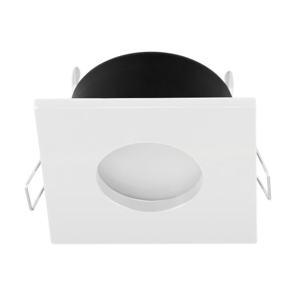 EGLO - SPOTGEHÄUSE 83X83 WEISS/SAT.'TEDO IP65'