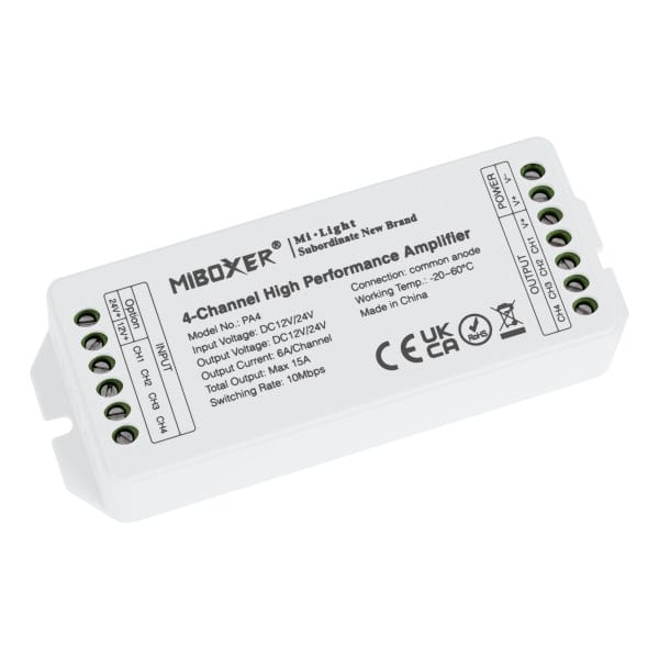 EGLO - 4-CHANNEL HIGH PERFORMANCE AMPLIFIER
