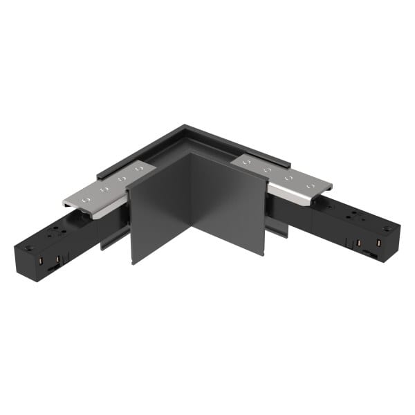 EGLO - 48V BASIC TRACK L-CORNER HOR. BLACK