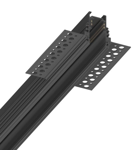 EGLO - 48V FRAMELESS TRACK 2000MM BLACK